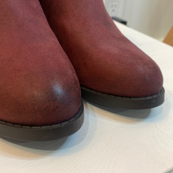 Burgundy Ankle Boots Like New! - Picture 6 of 10